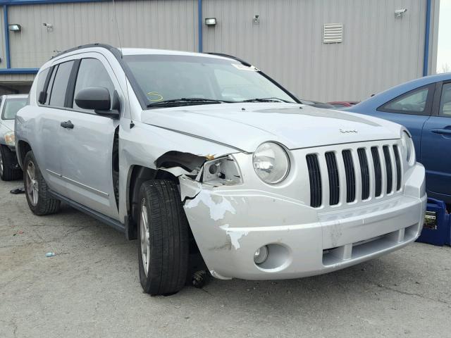 1J8FT47058D649613 - 2008 JEEP COMPASS SP SILVER photo 1