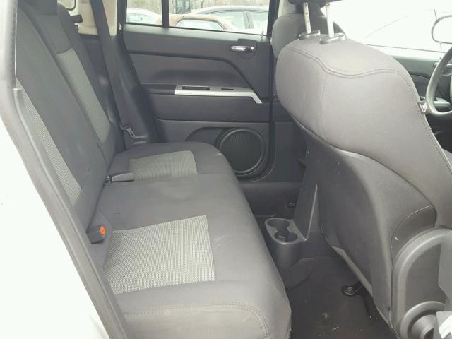 1J8FT47058D649613 - 2008 JEEP COMPASS SP SILVER photo 6