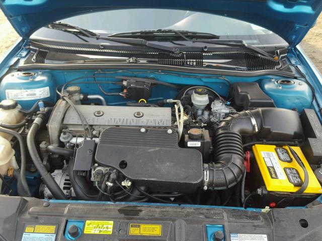 1G1JF12TXX7324941 - 1999 CHEVROLET CAVALIER Z BLUE photo 7