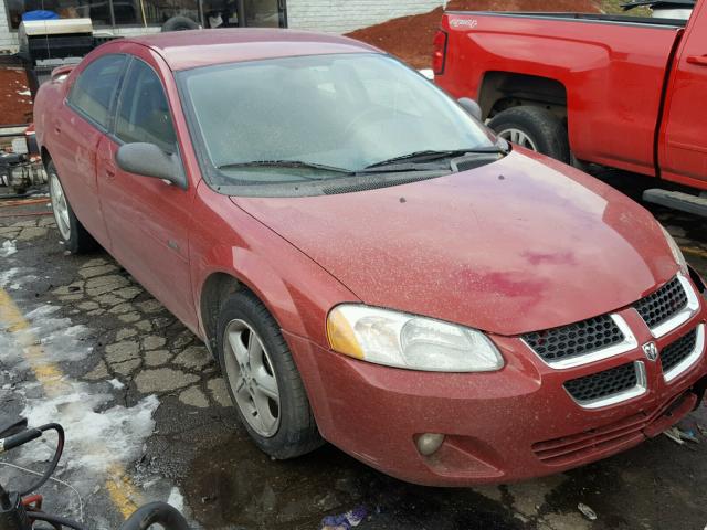 1B3EL46RX5N542518 - 2005 DODGE STRATUS SX RED photo 1