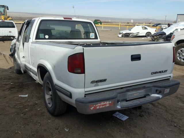 1GCCS19X8W8112844 - 1998 CHEVROLET S TRUCK S1 WHITE photo 3