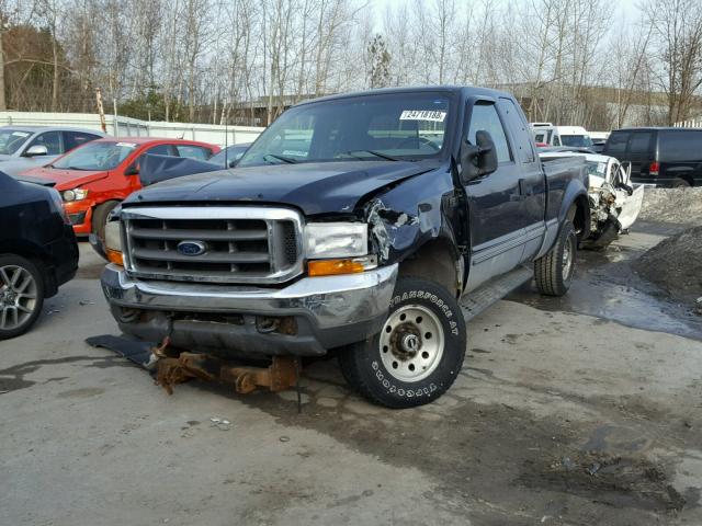 1FTNX21S6YED97550 - 2000 FORD F250 SUPER BLUE photo 2