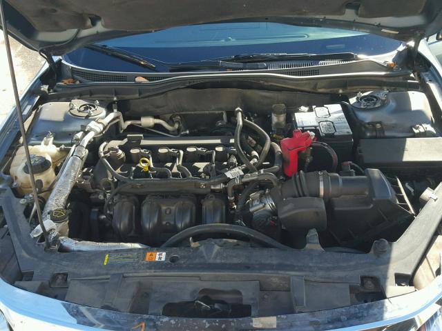 3FAHP0HA4BR269591 - 2011 FORD FUSION SE TEAL photo 7