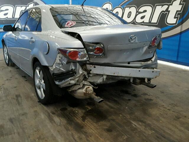 1YVHP80DX65M32696 - 2006 MAZDA MAZDA6S SILVER photo 9