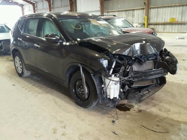 5N1AT2MT2FC870492 - 2015 NISSAN ROGUE S GREEN photo 1