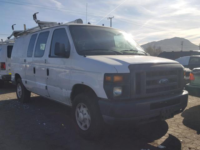 1FTNE24L59DA72597 - 2009 FORD ECONOLINE WHITE photo 1