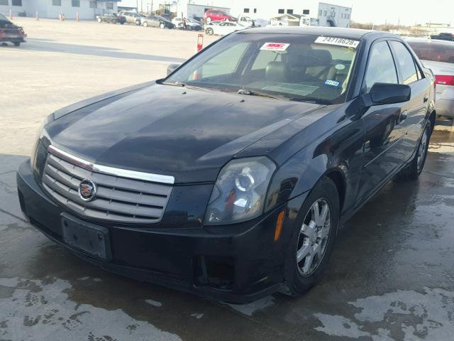 1G6DM56T450204251 - 2005 CADILLAC CTS BLACK photo 2