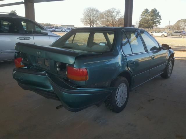 1HGCB7554PA153989 - 1993 HONDA ACCORD LX GREEN photo 4