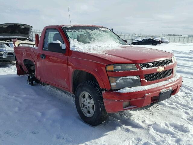 1GCDT149278207119 - 2007 CHEVROLET COLORADO RED photo 1