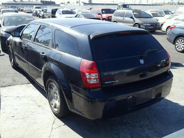 2D4FV48TX5H681582 - 2005 DODGE MAGNUM SE BLACK photo 3