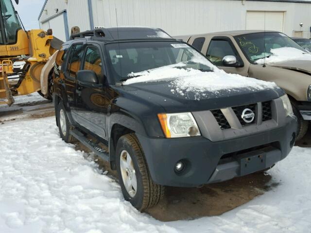 5N1AN08W45C616834 - 2005 NISSAN XTERRA OFF BLACK photo 1