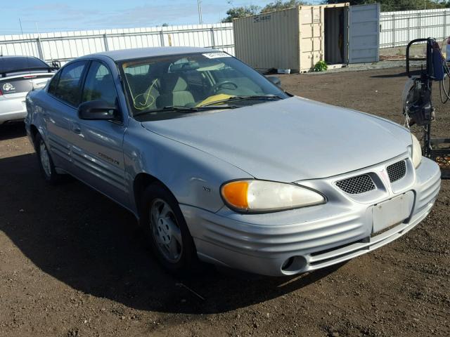 1G2NE52E7XM830382 - 1999 PONTIAC GRAND AM S SILVER photo 1