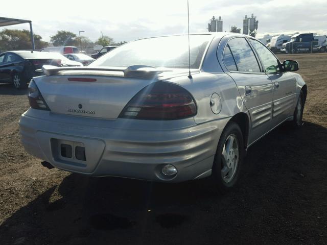 1G2NE52E7XM830382 - 1999 PONTIAC GRAND AM S SILVER photo 4