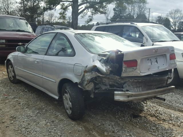 1HGEJ8245YL072941 - 2000 HONDA CIVIC EX SILVER photo 3