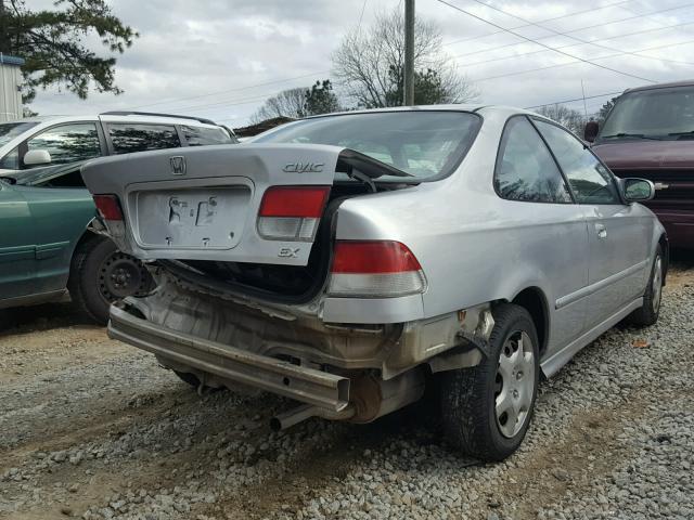 1HGEJ8245YL072941 - 2000 HONDA CIVIC EX ვერცხლისფერი ფოტო 4