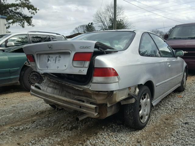 1HGEJ8245YL072941 - 2000 HONDA CIVIC EX SILVER photo 4