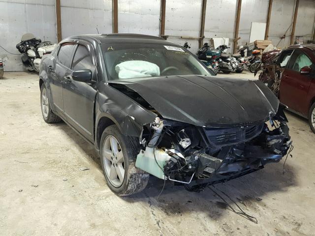 1B3LC76M88N137419 - 2008 DODGE AVENGER R/ BLACK photo 1