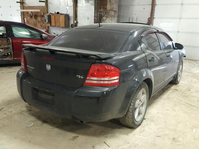 1B3LC76M88N137419 - 2008 DODGE AVENGER R/ BLACK photo 4