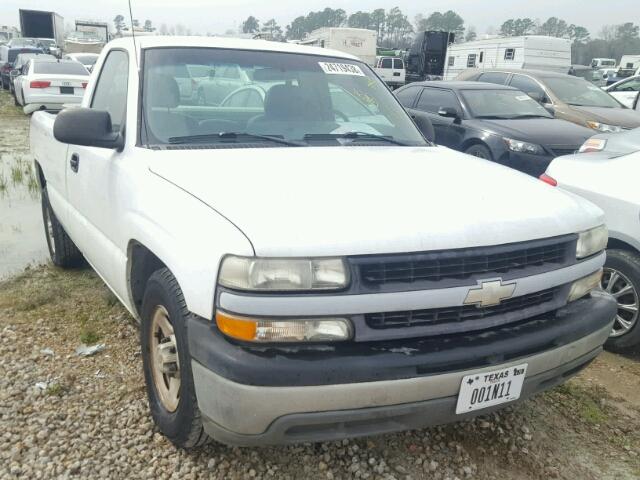 1GCEC14VX2Z145165 - 2002 CHEVROLET SILVERADO WHITE photo 1