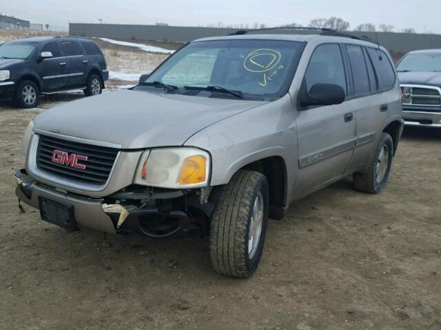 1GKDT13S622514748 - 2002 GMC ENVOY GRAY photo 2