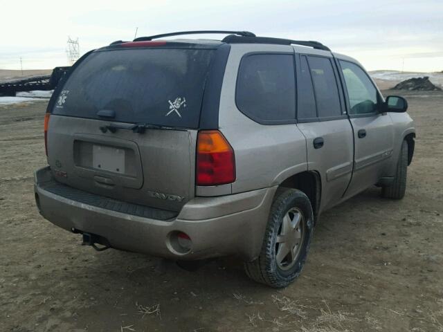 1GKDT13S622514748 - 2002 GMC ENVOY GRAY photo 4