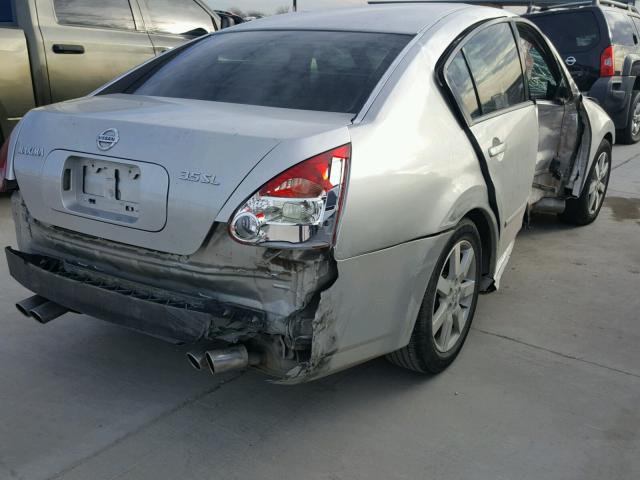 1N4BA41E34C921372 - 2004 NISSAN MAXIMA SE SILVER photo 4