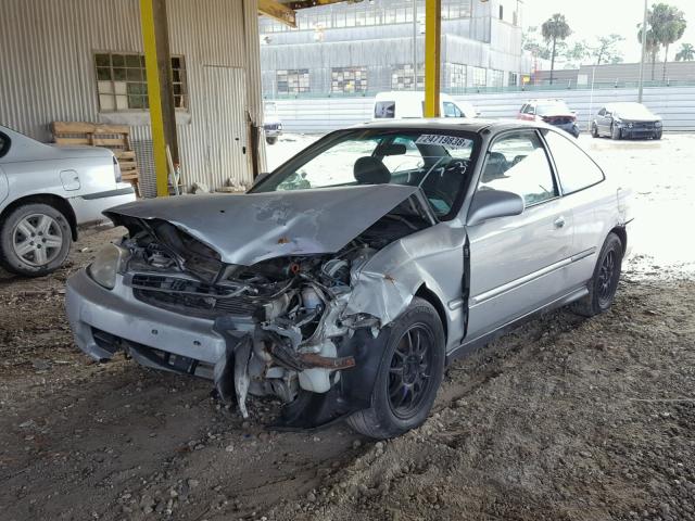 1HGEJ8140TL026623 - 1996 HONDA CIVIC EX ვერცხლისფერი ფოტო 2
