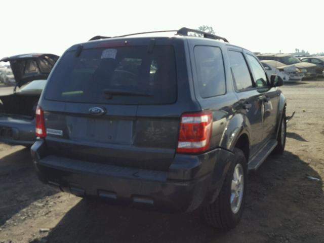 1FMCU03138KA24228 - 2008 FORD ESCAPE XLT GRAY photo 4