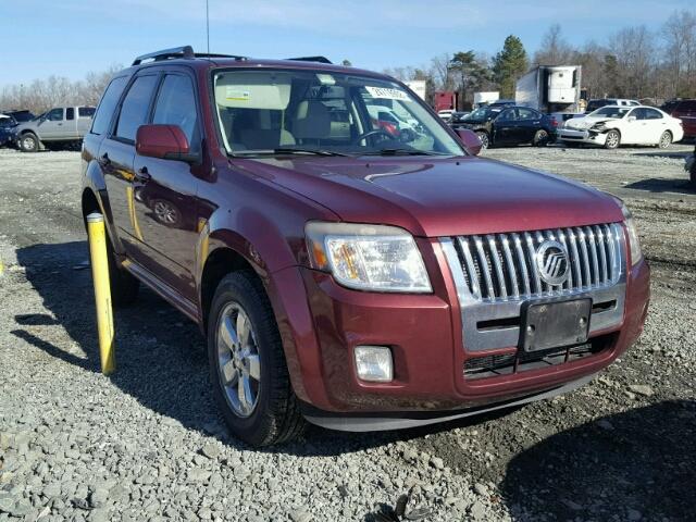 4M2CN9HGXAKJ12244 - 2010 MERCURY MARINER PR MAROON photo 1