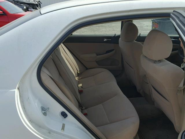 JHMCM56347C009081 - 2007 HONDA ACCORD SE WHITE photo 6