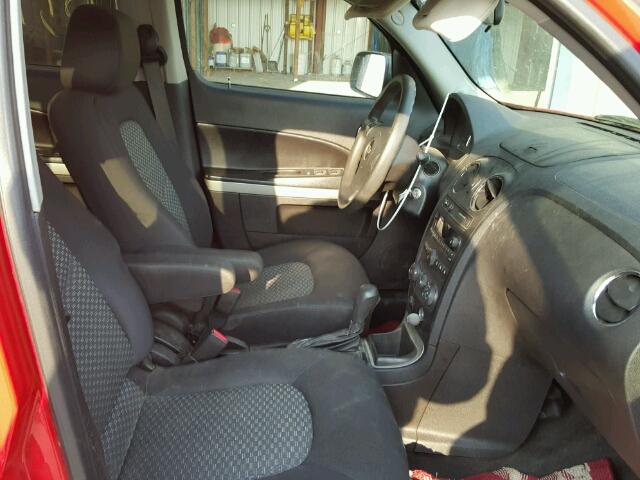 3GNBAADB4AS572844 - 2010 CHEVROLET HHR LS RED photo 5