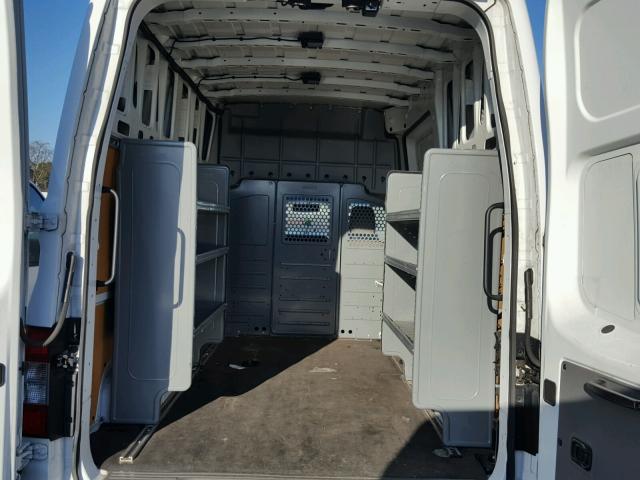 1N6BF0LX6DN104921 - 2013 NISSAN NV 2500 WHITE photo 9