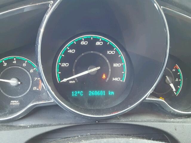 1G1ZC5EUXCF302638 - 2012 CHEVROLET MALIBU 1LT 银色 照片 8