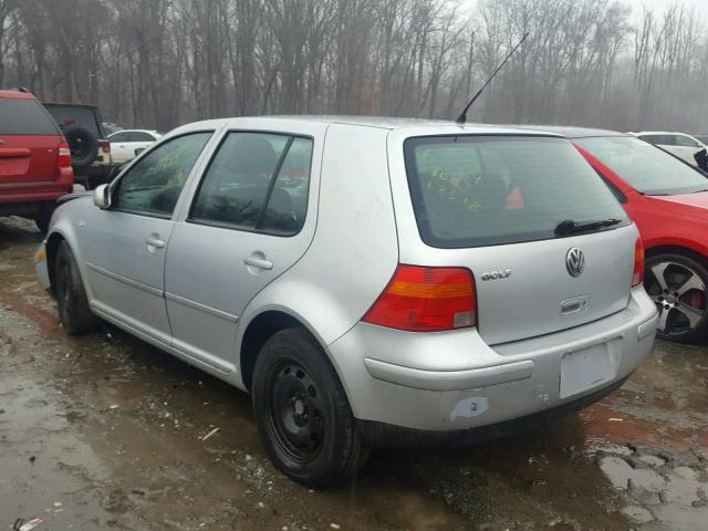 9BWFL61J854009272 - 2005 VOLKSWAGEN GOLF GL SILVER photo 3