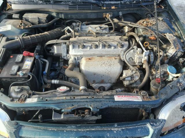 1HGCG66882A012324 - 2002 HONDA ACCORD EX GREEN photo 7