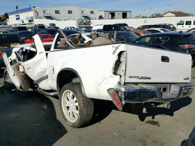 5TBRT34163S369376 - 2003 TOYOTA TUNDRA ACC WHITE photo 3