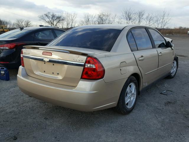 1G1ZT54894F118345 - 2004 CHEVROLET MALIBU LS ოქროსფერი ფოტო 4