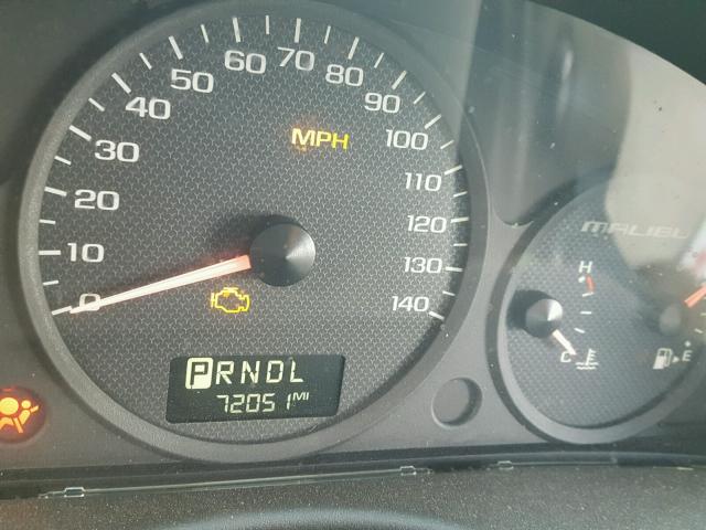 1G1ZT54894F118345 - 2004 CHEVROLET MALIBU LS ოქროსფერი ფოტო 8