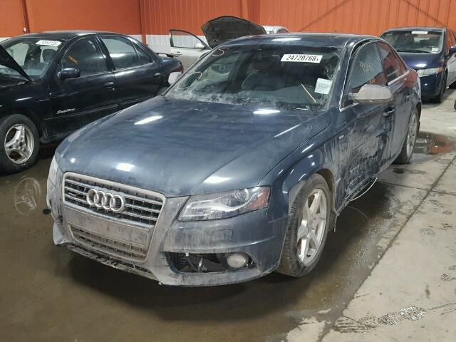 WAUMFCFL7BN042204 - 2011 AUDI A4 PRESTIG BLUE photo 2