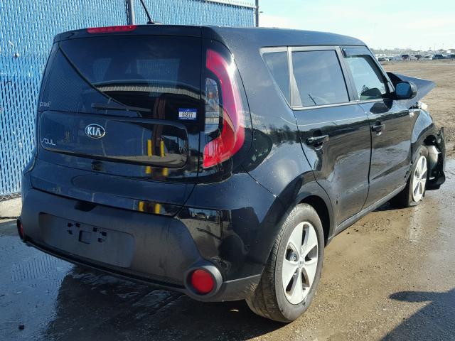 KNDJN2A27G7328518 - 2016 KIA SOUL BLACK photo 4