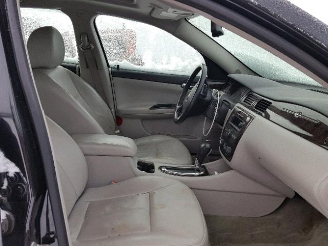 2G1WC5E37C1172125 - 2012 CHEVROLET IMPALA LTZ BLACK photo 5