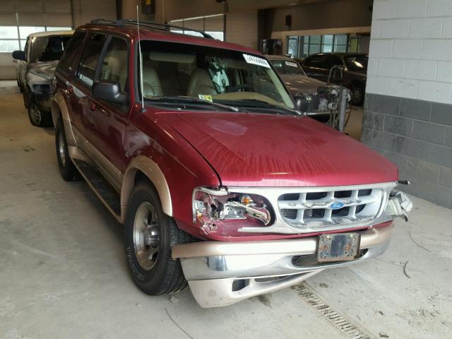 1FMDU35P4TUC75893 - 1996 FORD EXPLORER RED photo 1