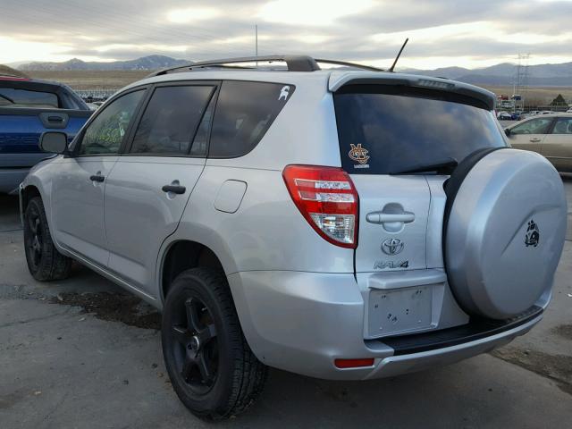 2T3BF4DV3BW155791 - 2011 TOYOTA RAV4 SILVER photo 3