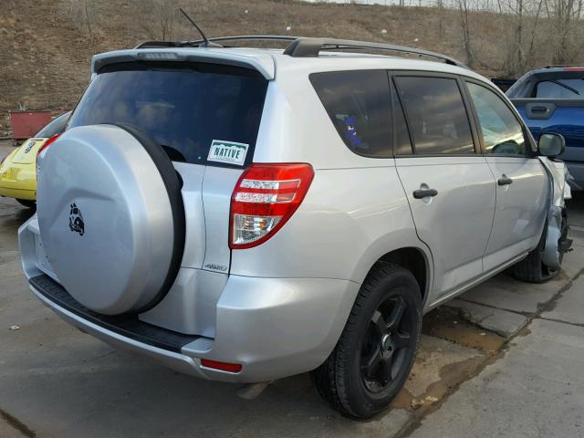 2T3BF4DV3BW155791 - 2011 TOYOTA RAV4 SILVER photo 4