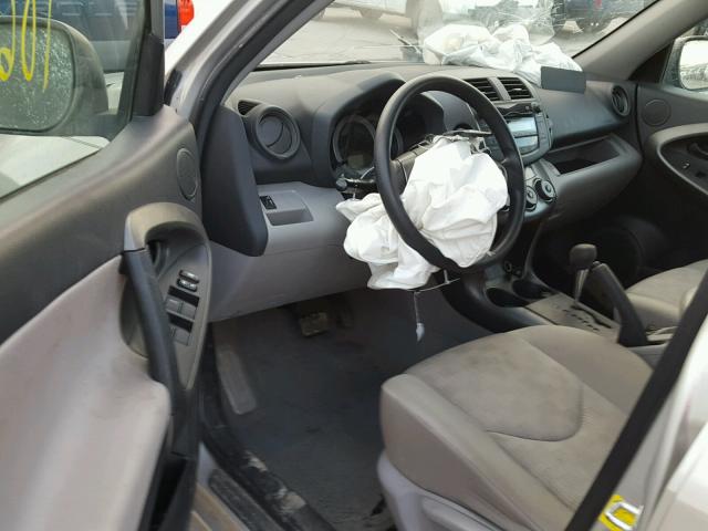 2T3BF4DV3BW155791 - 2011 TOYOTA RAV4 SILVER photo 9