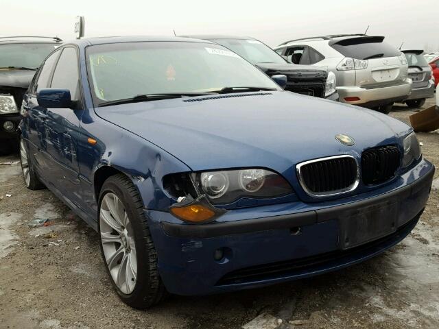 WBAEV33412KL57067 - 2002 BMW 325 I BLUE photo 1