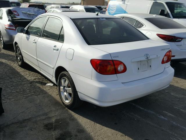 1NXBR32E44Z291475 - 2004 TOYOTA COROLLA CE WHITE photo 3