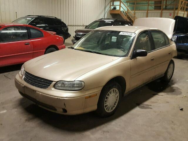 1G1ND52J52M569055 - 2002 CHEVROLET MALIBU GOLD photo 2