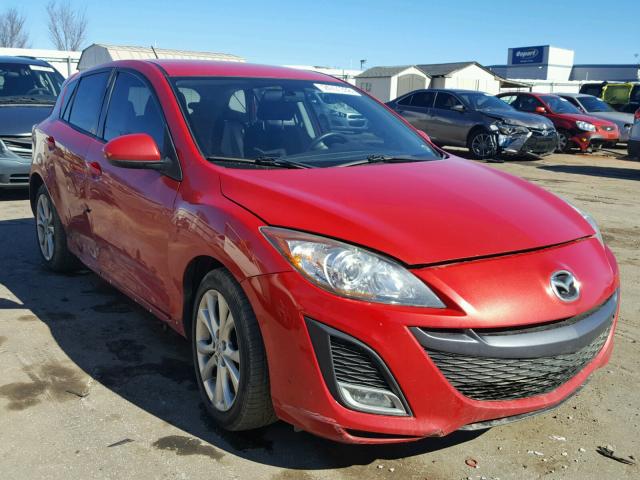 JM1BL1H54A1264825 - 2010 MAZDA 3 S RED photo 1