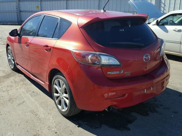 JM1BL1H54A1264825 - 2010 MAZDA 3 S RED photo 3